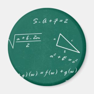 Imán maestro de matemáticas algebra geek