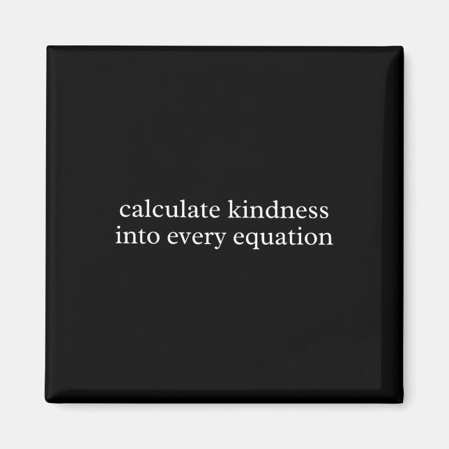 Imán Maestro De Matemáticas Calcula La Amabilidad En Ca (Frente)