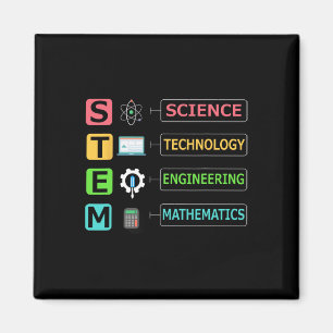 Imán Maestro de Stem Ciencia Tecnología Ingeniería Mate