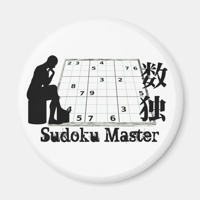 Imán Maestro de Sudoku (Frente)