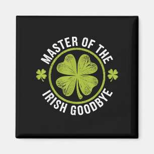 Imán Maestro Del Adiós Irlandés Día De San Patricio 