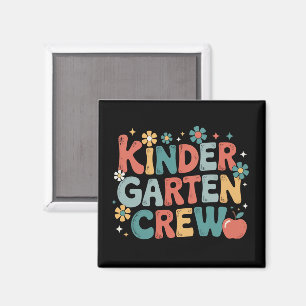 Imán Maestro Regreso a la Escuela Equipo de Kinder