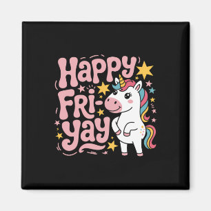 Imán Maestro Viernes Fri-yay Fin de Semana Feliz Vierne