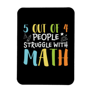 Imán Maestros de matemáticas luchan con matemáticas