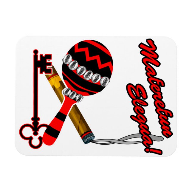 Imán Maferefun Elegua (Horizontal)