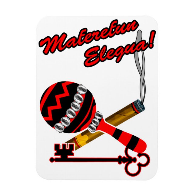 Imán Maferefun Elegua (Vertical)