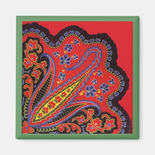 Imán Mag complejo del estilo de la pintura de Tole de