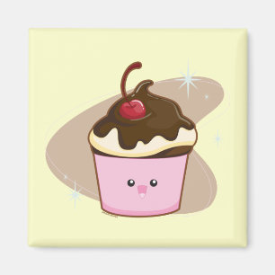 Imán Magdalena de la cereza del chocolate