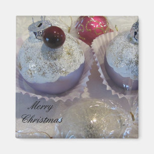 Imán Magdalenas Navideñas Dulces