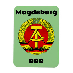 Imán Magdeburg, DDR, Magdeburg, Alemania (Ossi)
