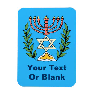 Imán Magen persa David Menorah