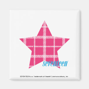 Imán Magenta 3 de la tela escocesa