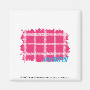 Imán Magenta 4 de la tela escocesa