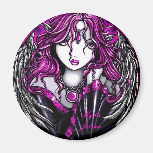 Imán Magenta Angel Magnet (Frente)