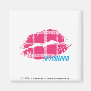 Imán Magenta de la tela escocesa