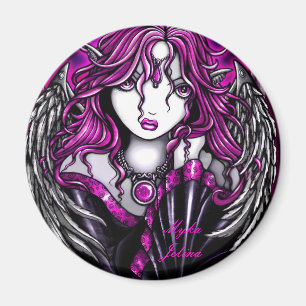 Imán magenta del ángel