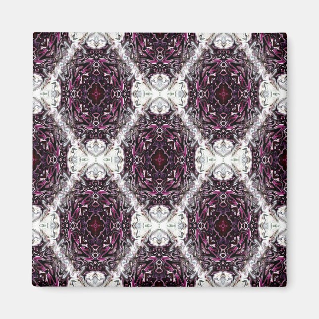 Imán Magenta Lace.... (Frente)