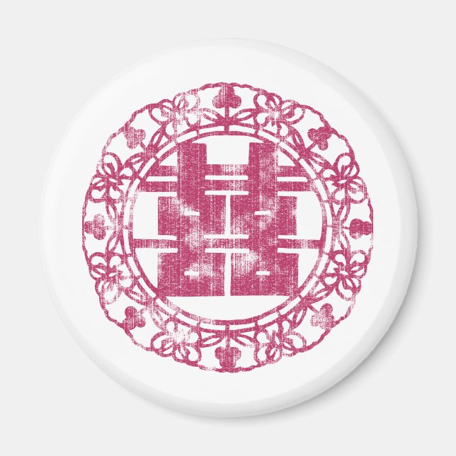 Imán Magenta Shuan Xi (Frente)