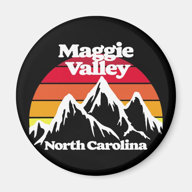 Imán Maggie Valley North Carolina (Frente)