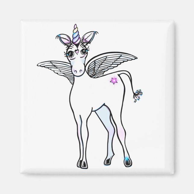 Imán Magia de Unicorn (Frente)