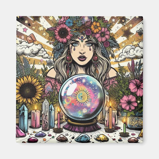 Imán Magia gitana (Frente)