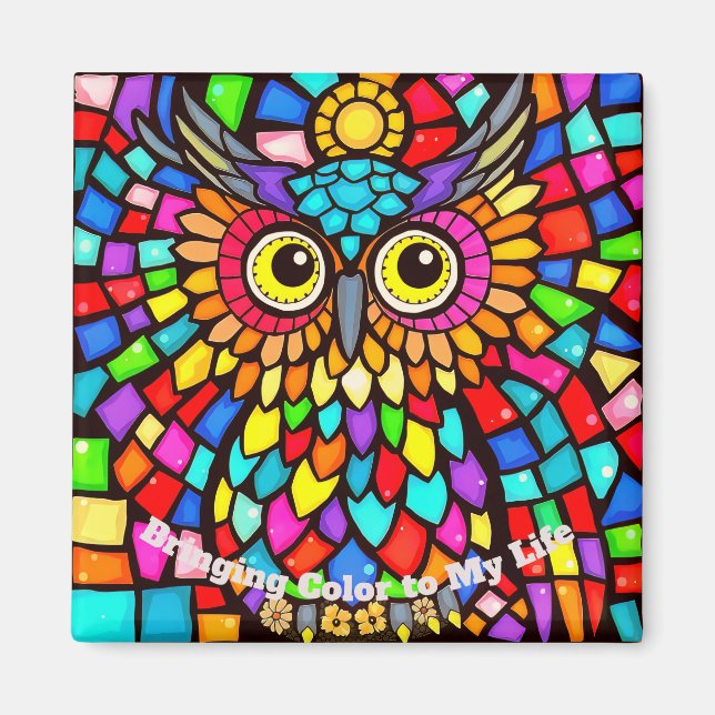 Imán Magia Mosaico  (Frente)