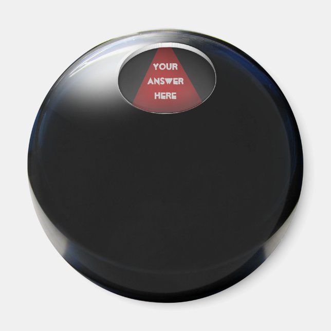 Imán Magic 8 Ball (Frente)
