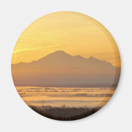 Imán Mágica de la montaña de la mañana.