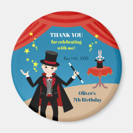 Imán Magician Boy Show Birday Party