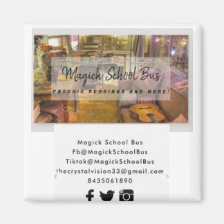 Imán Magick School Bus Magnet