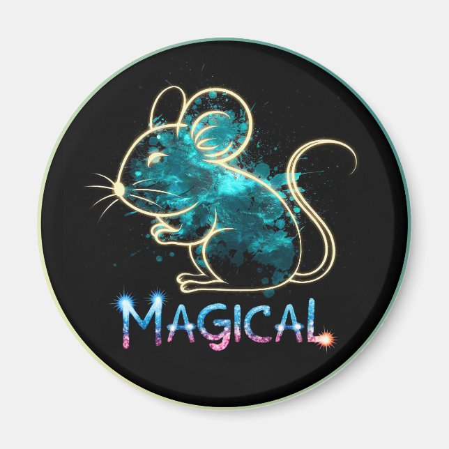 Imán Magische Ratte  (Frente)