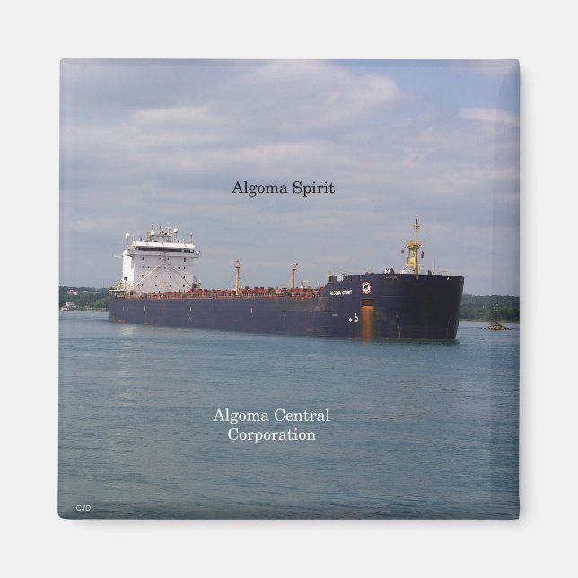 Imán Magnate Algoma Spirit (Frente)