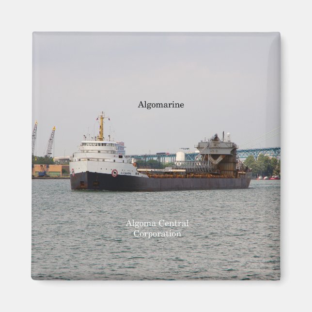 Imán Magnate algomarino (Frente)