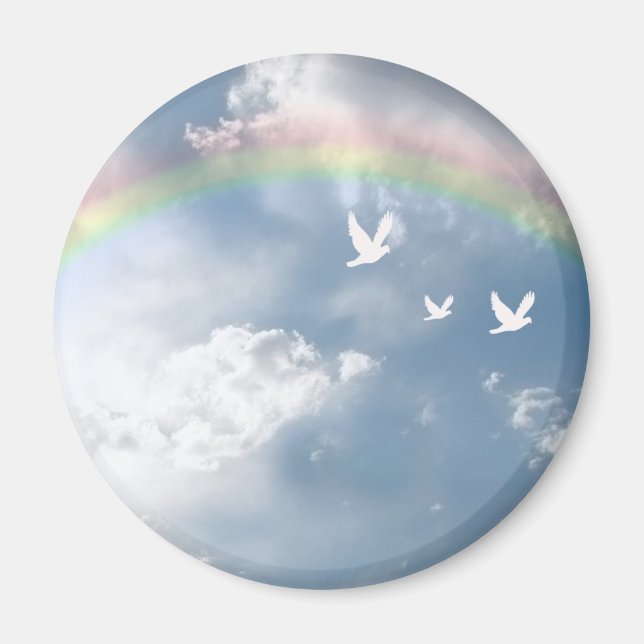 Imán Magnate arcoiris (Frente)