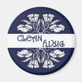 Imán Magnate Art Nouveau Poppy Dishlavavajillas