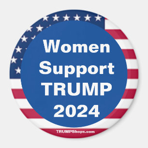 Imán Magnate azul TRUMP 2024