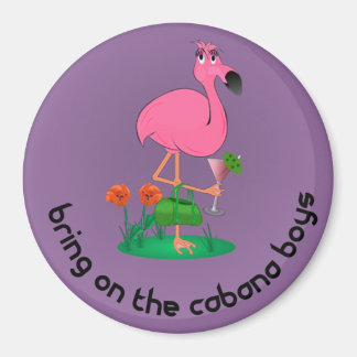 Imán Magnate Bachelorette/Flamingo