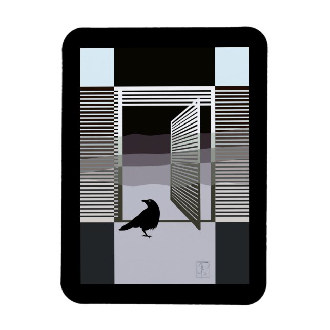 Imán Magnate Black Crow (Vertical)