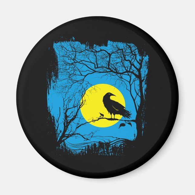 Imán Magnate Black Crow (Frente)