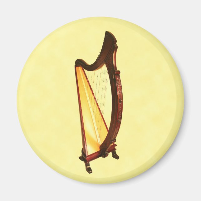 Imán Magnate Celtic Harp (Frente)