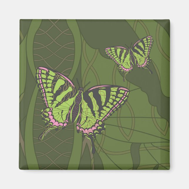 Imán Magnate Celtic Swallowtail (Frente)