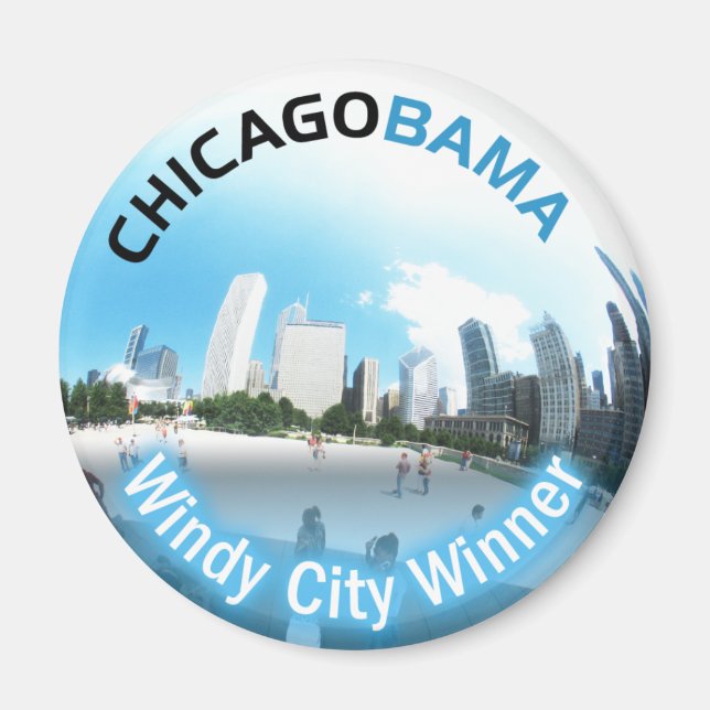 Imán Magnate chicagObama (Frente)