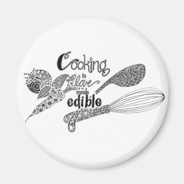 Imán Magnate 'Cocina' enredado (Frente)