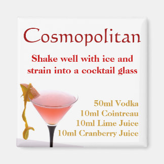 Imán Magnate Cosmopolitan Cocktail Recipe