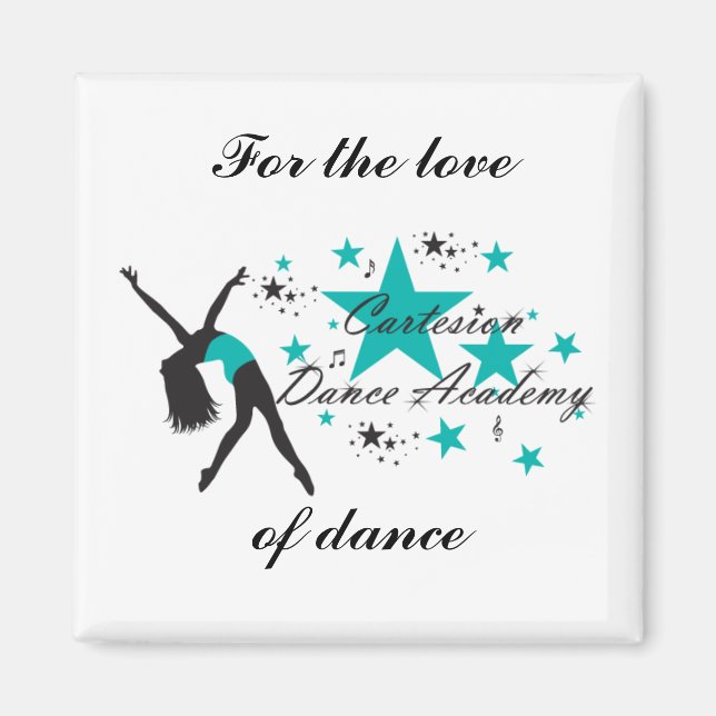 Imán Magnate cuadrado de Cartesion (Frente)