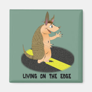 Imán Magnate cuadrado del borde del armadillo