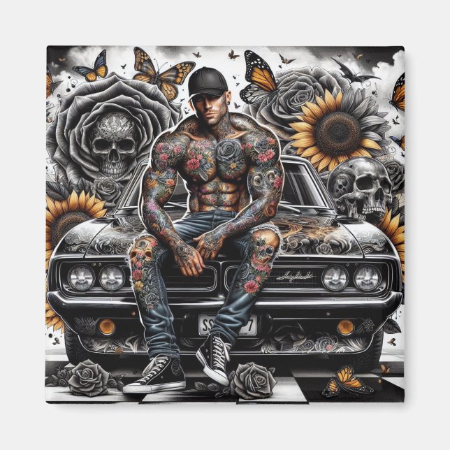 Imán Magnate De 2 Pulgadas (Frente)