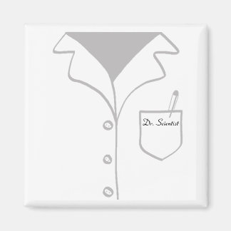 Imán Magnate de abrigo de laboratorio - ¡personalizable