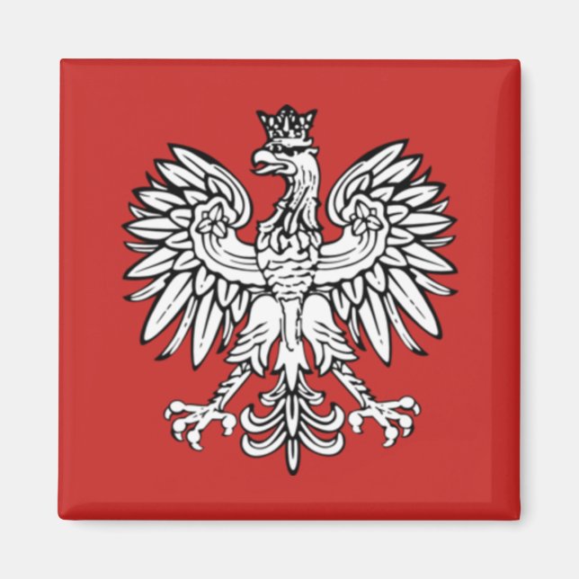 Imán Magnate de águila polaca (Frente)