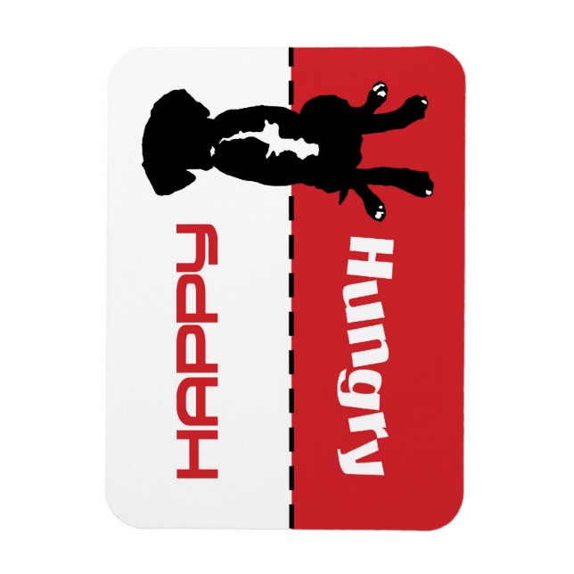 Imán Magnate de alimentación de perros - ¿Has alimentad (Vertical)